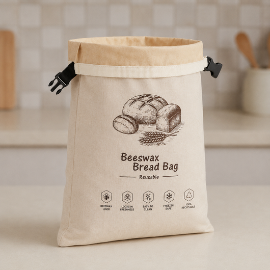 🇪🇸 Bolsas para pan Cerapan de algodón 100 % con cera de abeja