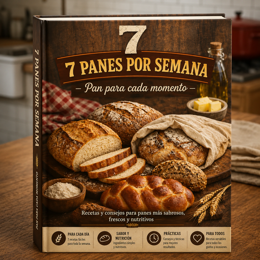 🎁 E-book GRATIS: 7 recetas de pan para cada ocasión